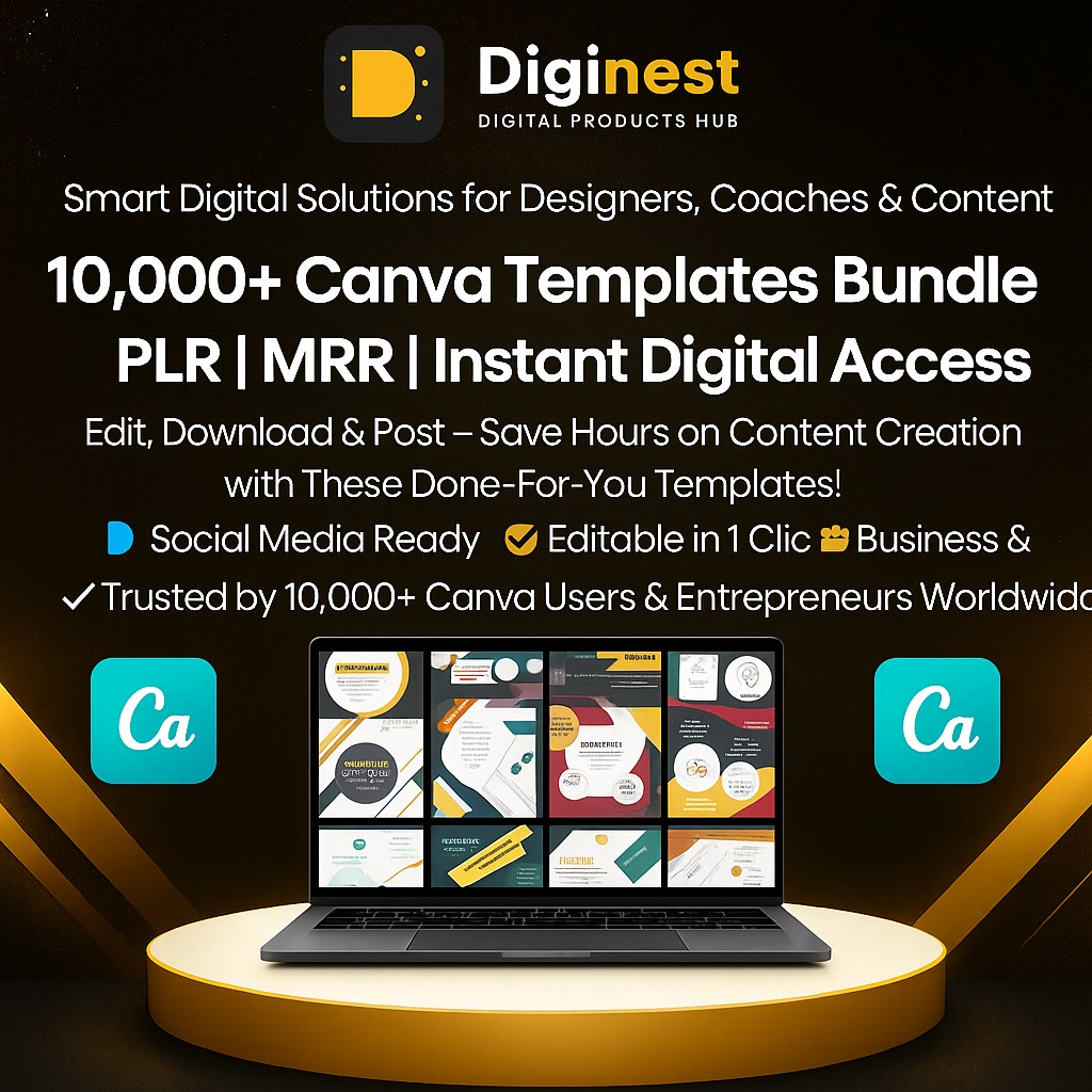 10,000+ Canva Templates Bundle
